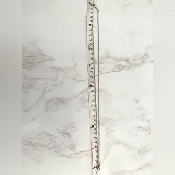 Tiffany and Co. Pendant Necklace  Solitaire Diamond Platinum - Picture 8 of 10